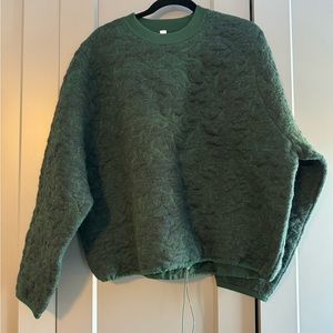 Lululemon brocade sweatshirt 14
